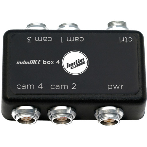 INDIECAM Connection Box 4x for indieDICE Camera