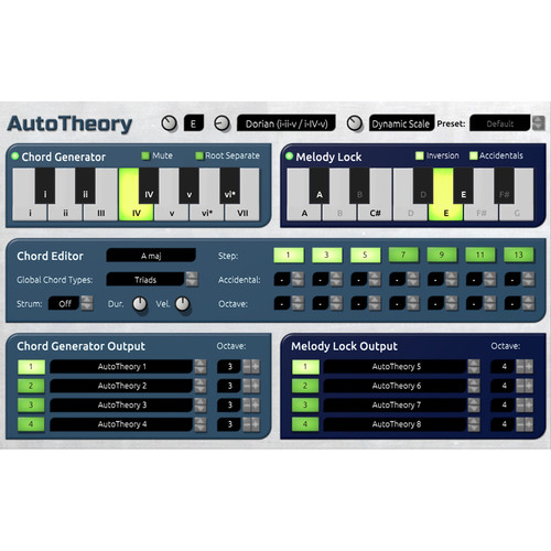 Mozaic Beats AutoTheory - Chord Generator/Open Arpeggiation System (Download)
