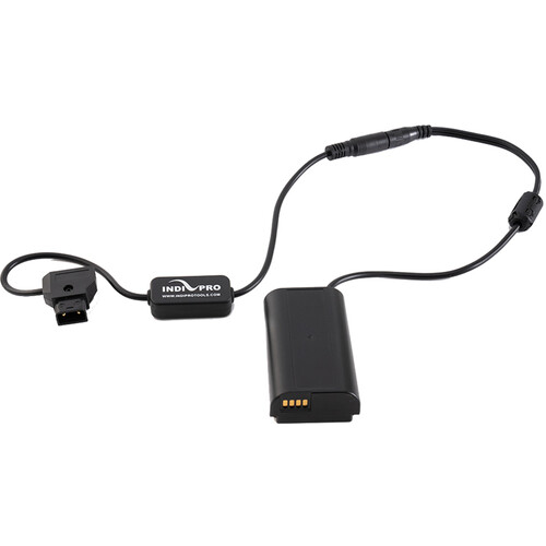 IndiPRO Tools D-Tap to Panasonic DMW-BLJ31 Dummy Battery Cable for S1H (24", Regulated)