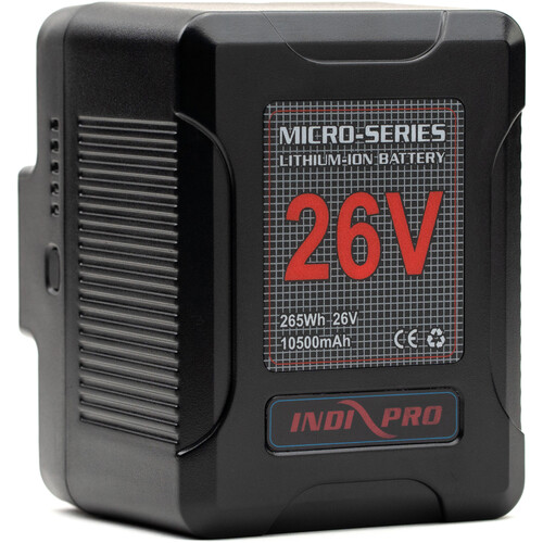 IndiPRO Tools Micro-Series 26V 260Wh Lithium-Ion Battery with D-Tap Port (Gold Mount)