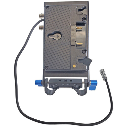 IndiPRO Tools Battery Plate with HDMI to SDI Converter & 16" Cable (Gold Mount)