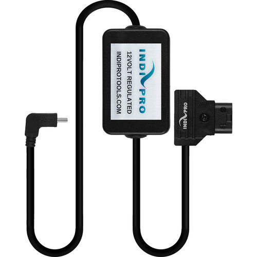 IndiPRO Tools D-Tap to Regulated Right-Angle USB Type-C Cable for GoPro HERO7/6/5 Black and HERO 2018 (10')
