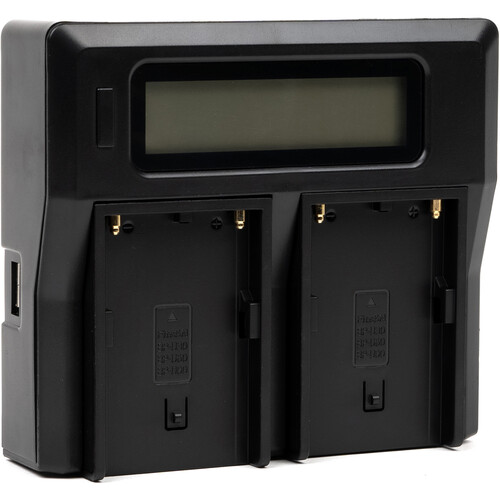 IndiPRO Tools Dual LCD Charger for BP-U Series Batteries