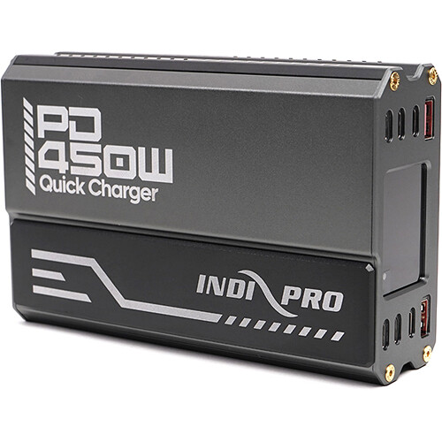 IndiPRO Tools 450Wh USB-A, USB-C, and DC Barrel Quick Charger