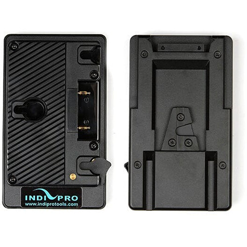 IndiPRO Tools Gold Mount to V-Mount Battery Plate Converter
