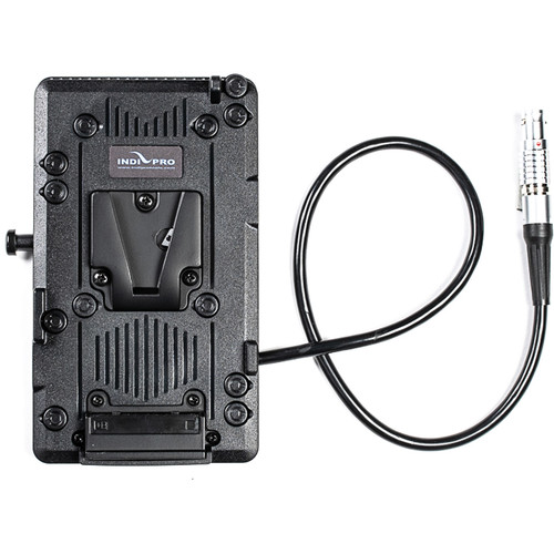 IndiPRO Tools V-Mount Battery Plate with 8" Cable for RED EPIC & SCARLET