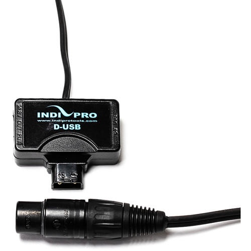 IndiPRO Tools Mini-Tap with 4-Pin XLR Connector Cable