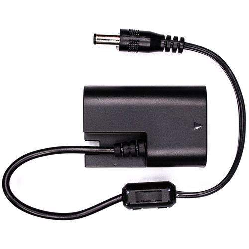 IndiPRO Tools Porta-Pak 2.1mm to Canon LP-E6 Dummy Battery Cable (8")