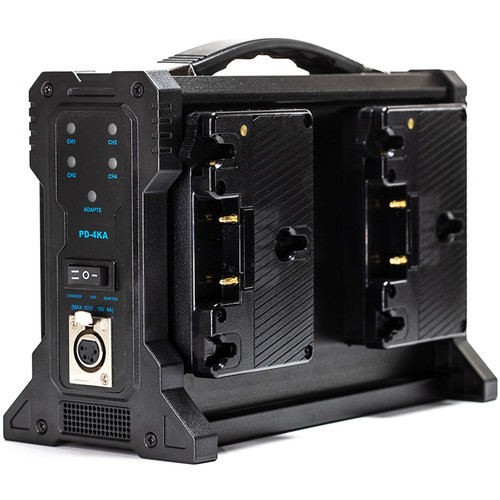 IndiPRO Tools Quad Pro Battery Charger (Gold Mount)