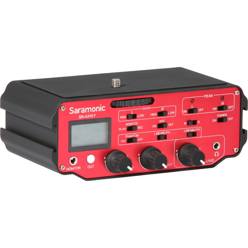 Saramonic SR-AX107 2-Channel XLR Audio Adapter with Isolation Transformer for DSLRs