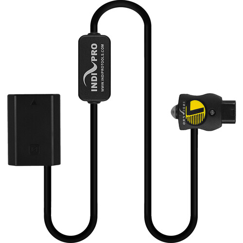 IndiPRO Tools SafeTap Connector Cable with NP-FZ100 Type Dummy Battery (28", Regulated)