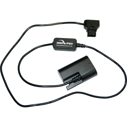 IndiPRO Tools D-Tap to LP-E6 Dummy Battery Cable for SmallHD Monitors