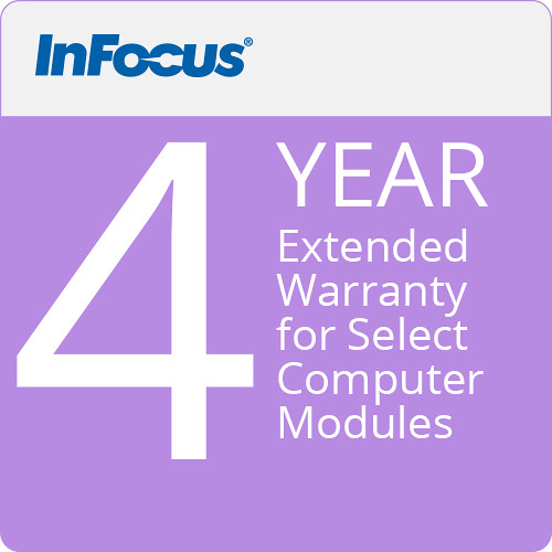 InFocus 4-Year Extended Warranty for Select Computer Modules