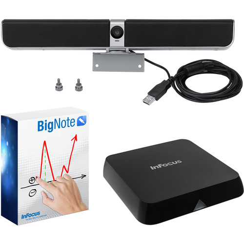 InFocus LightCast Hub, BigNote Software, HD Camera & Microphone Kit for BigTouch Display