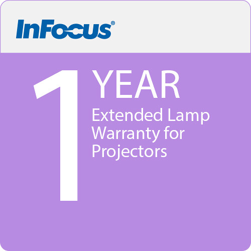 InFocus 1-Year Extended Lamp Warranty for Projectors
