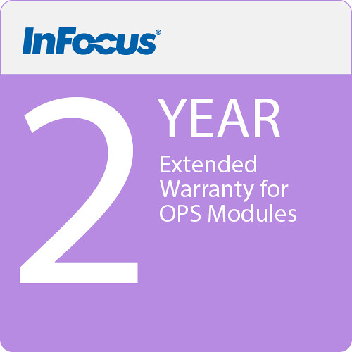 InFocus 2-Year Extended Warranty for OPS Modules