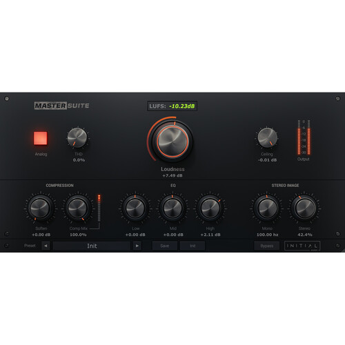 INITIAL AUDIO Master Suite Mastering Plug In (Download)