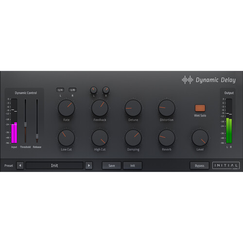 INITIAL AUDIO Dynamic Delay Effect Plug-In (Download)
