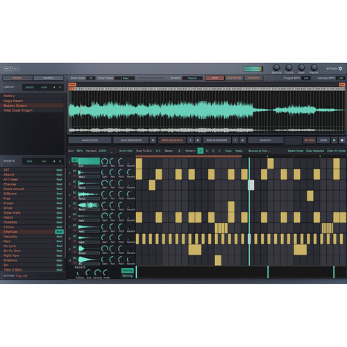INITIAL AUDIO Initial Slice Loop Slicer and Beat Making Plug-In Instrument (Download)