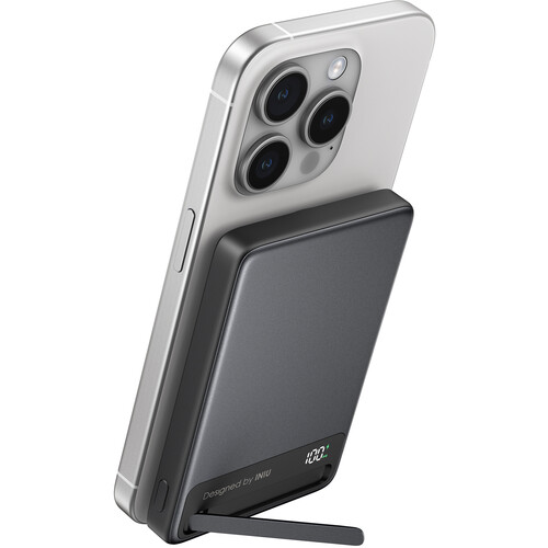 INIU MagPro Ultra Slim 10K Power Bank (10,000mAh, Black)