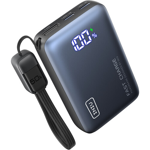 INIU Pocket Pro Power Bank with LED Display (10,000mAh)