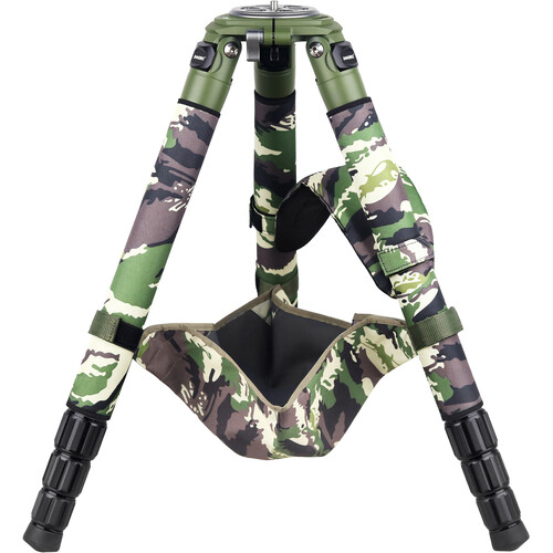 INNOREL RT90CG Carbon Fiber Tripod with 75mm Bowl (Green Camouflage)
