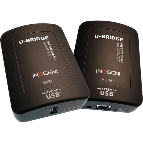 INOGENI U-BRIDGE Single-Port USB 2.0 Extender (330')