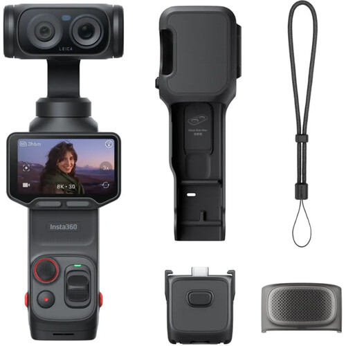 Insta360 Luna Ultra Fill Light Bundle (Cosmic Black)