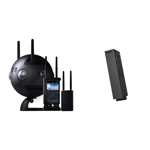 Insta360 Pro II Spherical VR 360 8K Camera & Extra Battery Kit