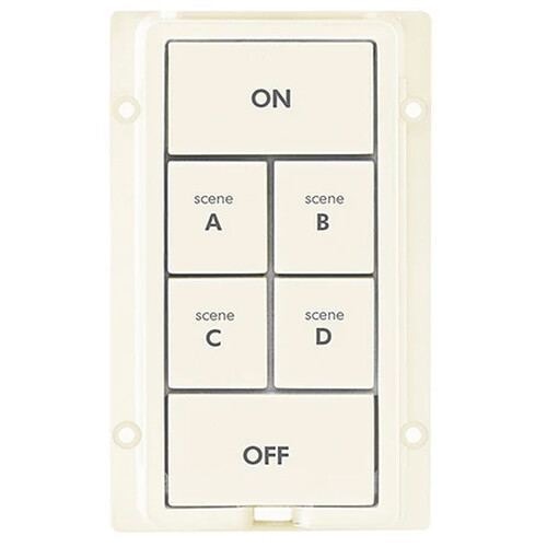Insteon 6-Button Change Kit for Keypads (Almond)