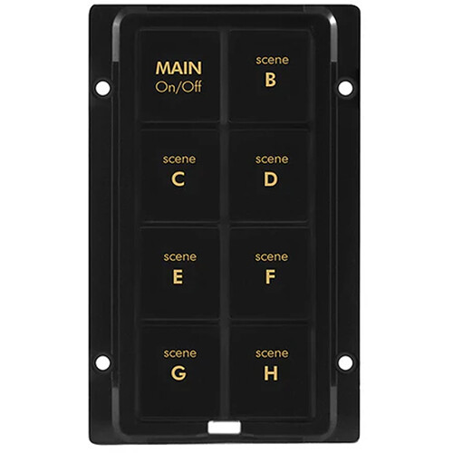 Insteon 8-Button Change Kit for Keypads (Black)