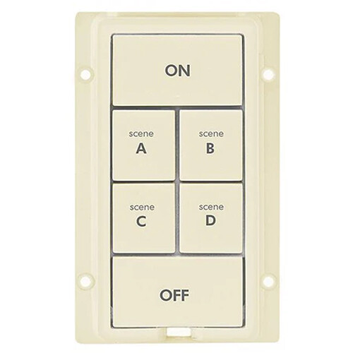 Insteon 6-Button Change Kit for Keypads (Ivory)