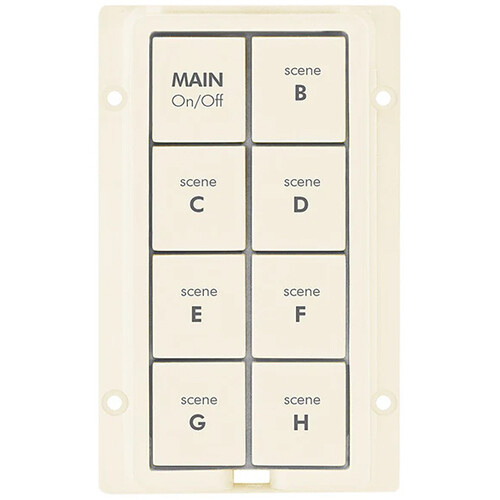 Insteon 8-Button Change Kit for Keypads (Light Almond)