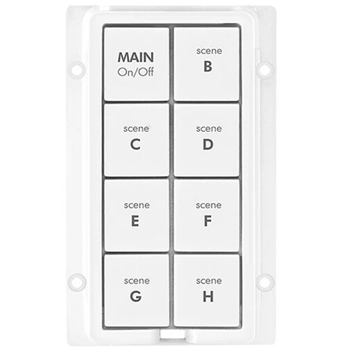 Insteon 8-Button Change Kit for Keypads (White)
