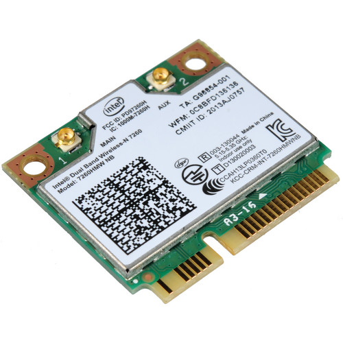 Intel Dual-Band 802.11a/g/n Wireless-N 7260 PCIe 7260.HMWNBWB