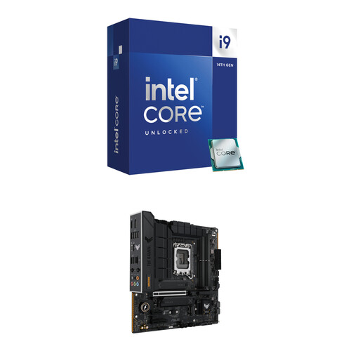 Intel Core Core i9-14900K 3.2 GHz 24-Core Processor & ASUS TUF GAMING B760M-PLUS WIFI II Motherboard Bundle