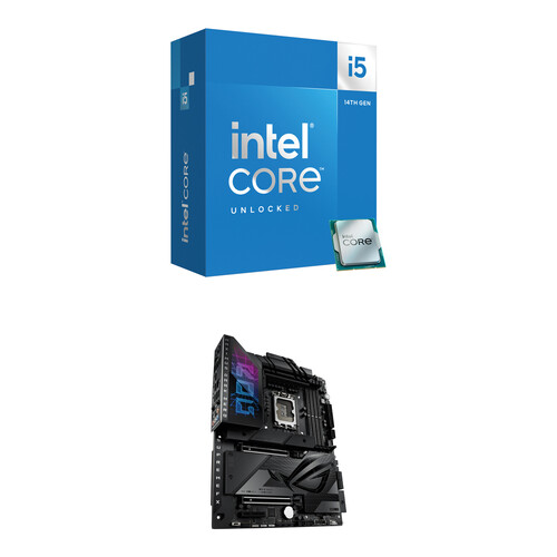 Intel Core i5-14600K 3.5 GHz 14-Core Processor & ASUS ROG MAXIMUS Z790 DARK HERO Motherboard Bundle