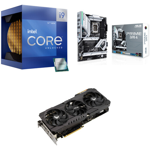 Intel Core i9-12900K 3.2 GHz 16-Core Processor & ASUS PRIME Z690-A ATX Motherboard Bundle
