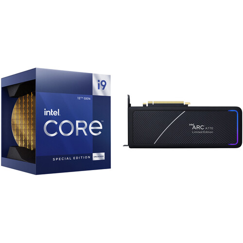 Intel Core i9-12900KS Processor Kit with Intel Arc A770 Limited Edition Graphics Card