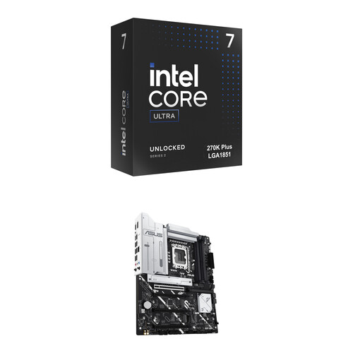Intel Core Ultra 7 270K Plus Processor & ASUS PRIME Z890-P WIFI Motherboard Kit