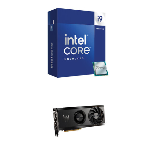 Intel Core i9-14900K Processor & Acer Predator BiFrost Arc A750 OC Graphics Card Bundle