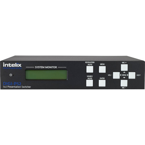 Intelix DIGI-P52 5 x 2 Presentation Switcher