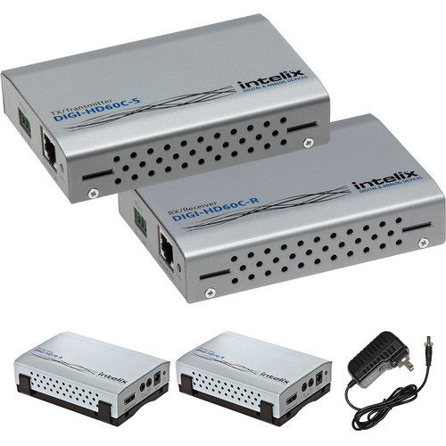 Intelix HDMI/IR/RS232 HDBaseT Transmitter and Receiver Kit