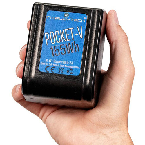 Intellytech Pocket-V 14.8V 155Wh Lithium-Ion V-Mount 176032 B&H