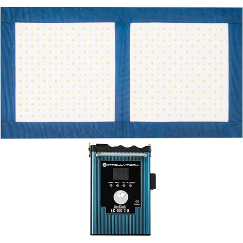 Intellytech LiteCloth 2.0 LC-100 Foldable 1 x 2 LED Mat Kit (V-Mount)
