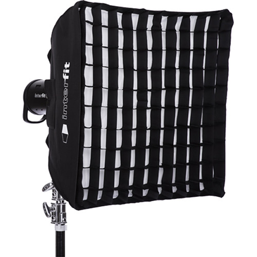 Interfit Heat-Resistant Square Softbox with Grid (24 x 24")