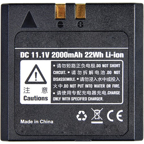 Interfit Rechargeable Li-Ion Battery Pack for Strobies Pro-Flash TLi-C & TLi-N