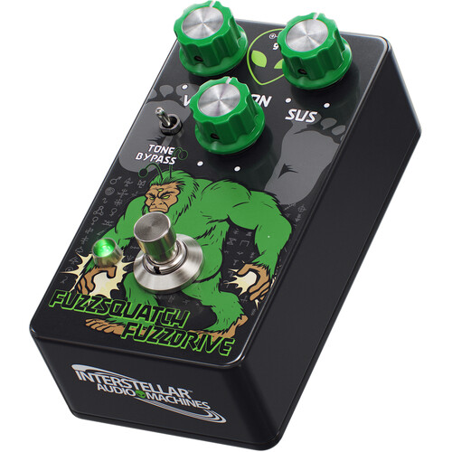 Interstellar Audio Machines Fuzzsquatch Fuzzdrive Fuzz Pedal