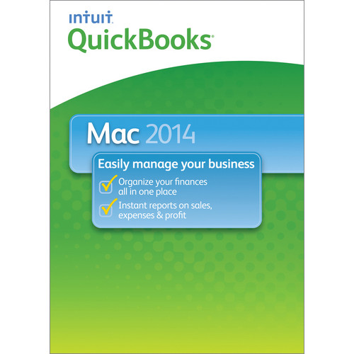 Intuit QuickBooks for Mac 2014 1-User License (Download)