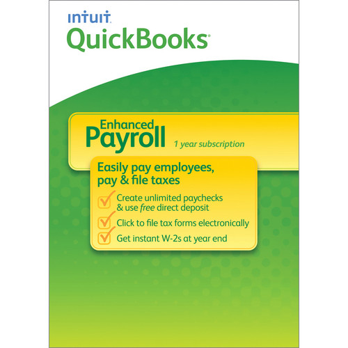 Intuit QuickBooks Enhanced Payroll for Windows 2014 (Download)